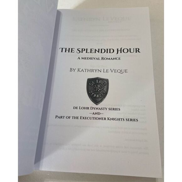 THE SPIENDID HOUR (EXECUTIONER KNIGHTS) By Kathryn Le Veque - 2021 Book 8 - Picture 5 of 7